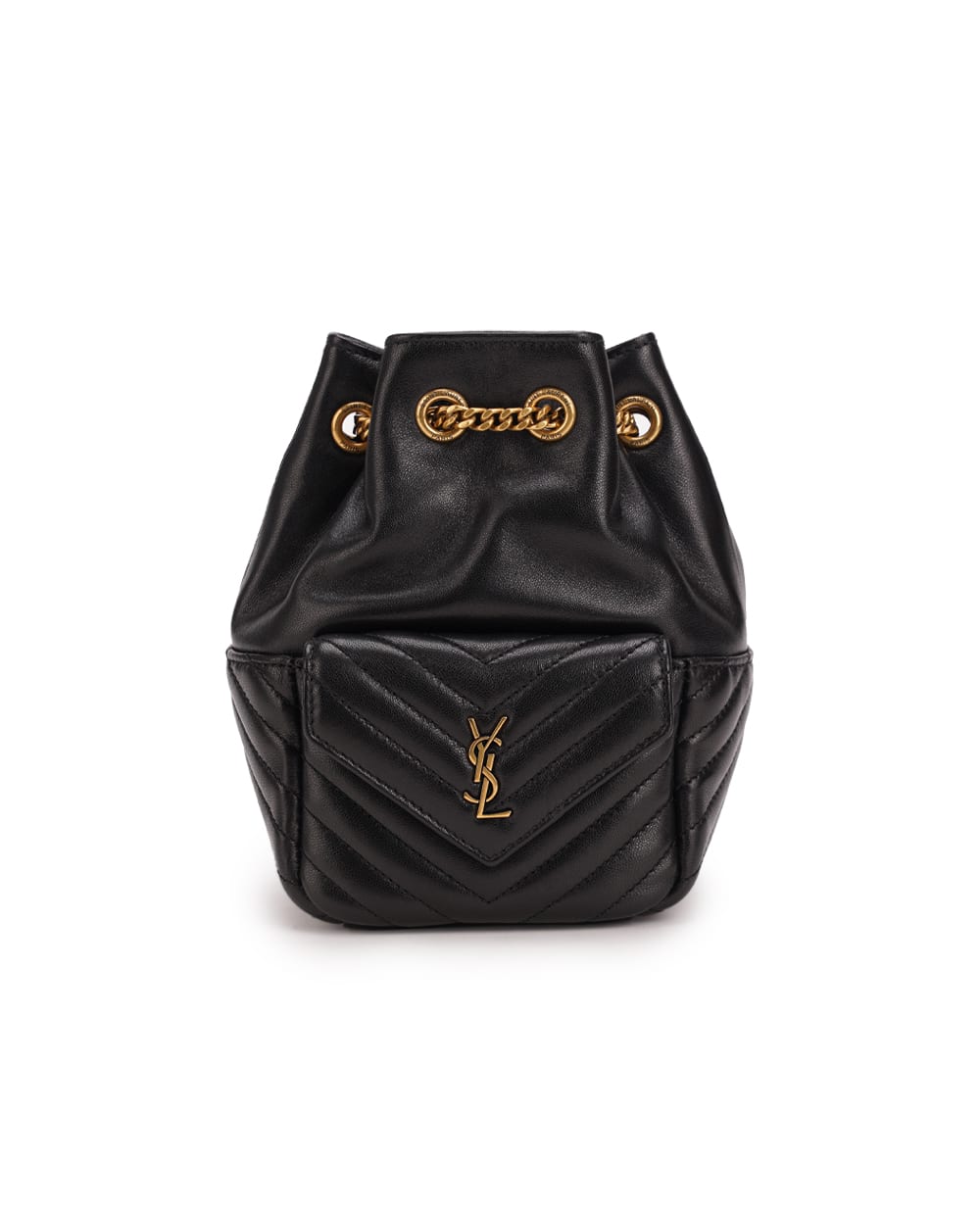 Кожаная сумка Joe Mini Saint Laurent 760745-1EL07, черный цвет • Купить в интернет-магазине Kameron