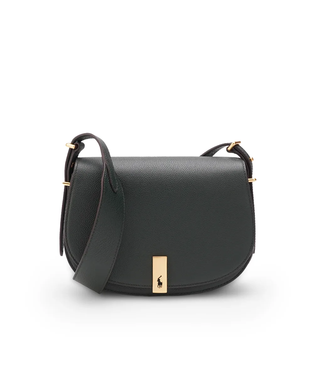 Сумка Polo ID Saddle Crossbody Medium Polo Ralph Lauren 428895806002, зеленый цвет • Купить в интернет-магазине Kameron