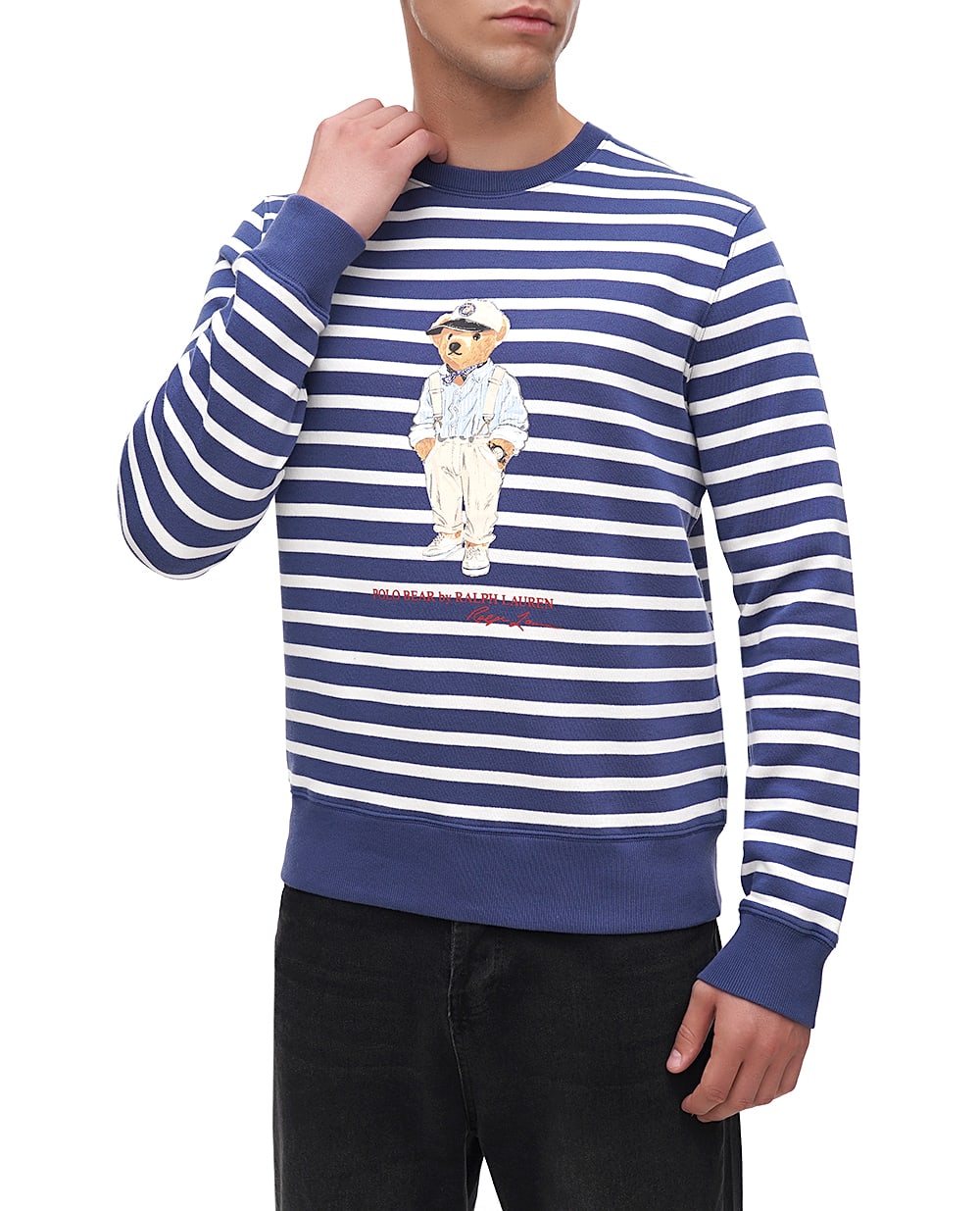 Свитшот Polo Bear Polo Ralph Lauren 710941864001, синий цвет • Купить в интернет-магазине Kameron
