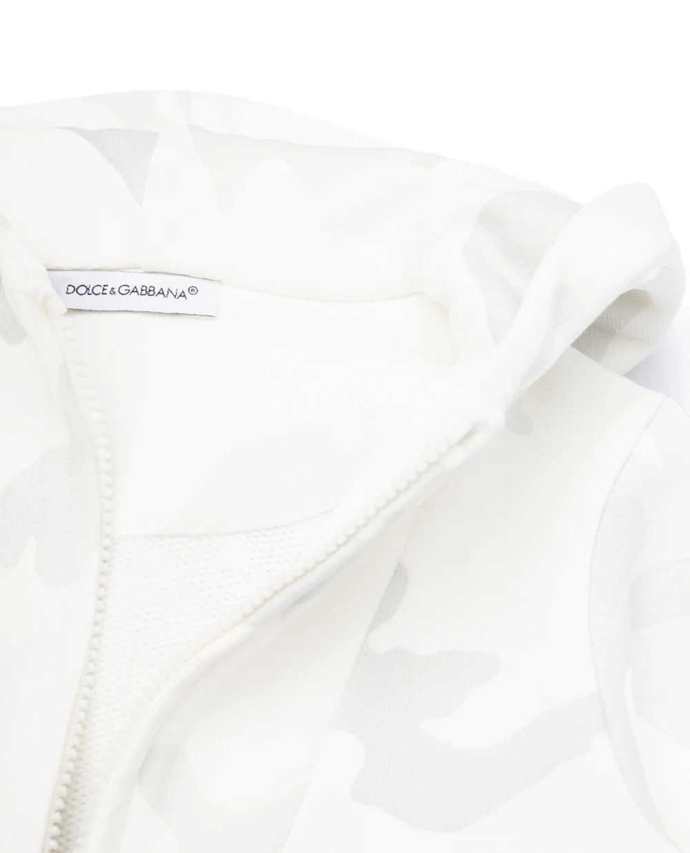 Комбинезон Dolce&Gabbana Kids L1JO2M-G7YIT, белый цвет • Купить в интернет-магазине Kameron
