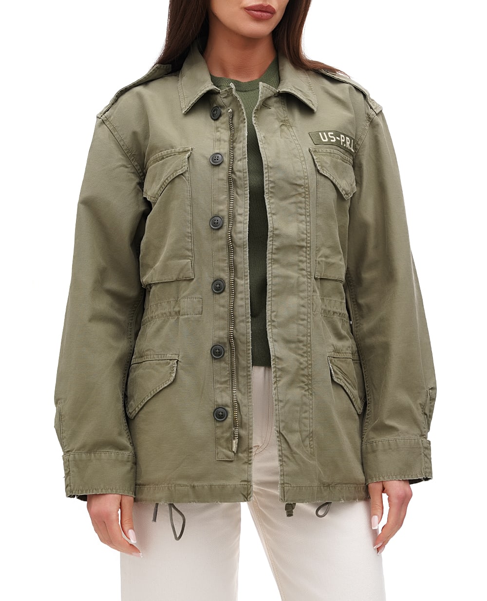 Куртка Field Jacket Polo Ralph Lauren 211908502001, оливковый цвет • Купить в интернет-магазине Kameron