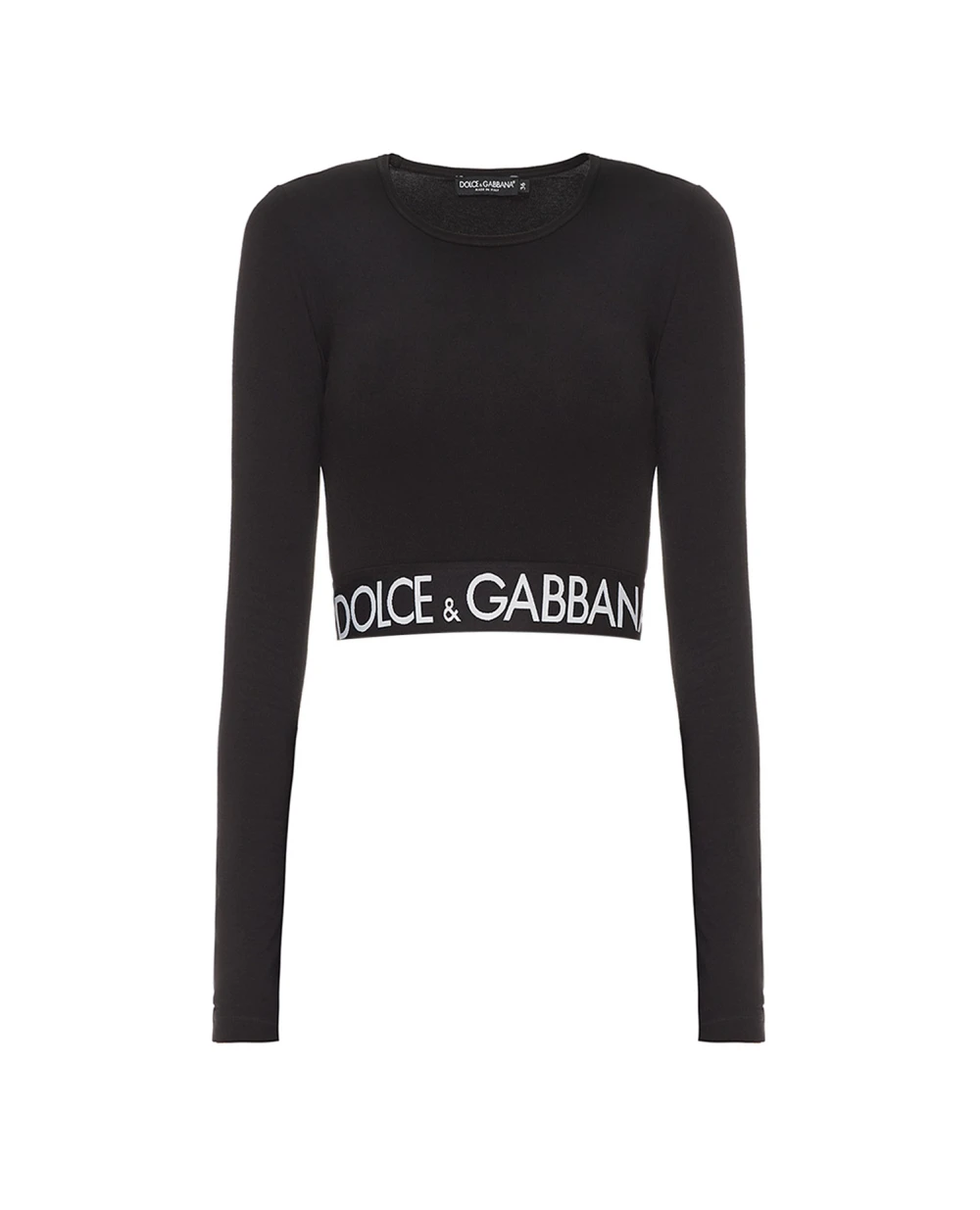 Топ Dolce&Gabbana F8N51T-FUEEY, черный цвет • Купить в интернет-магазине Kameron