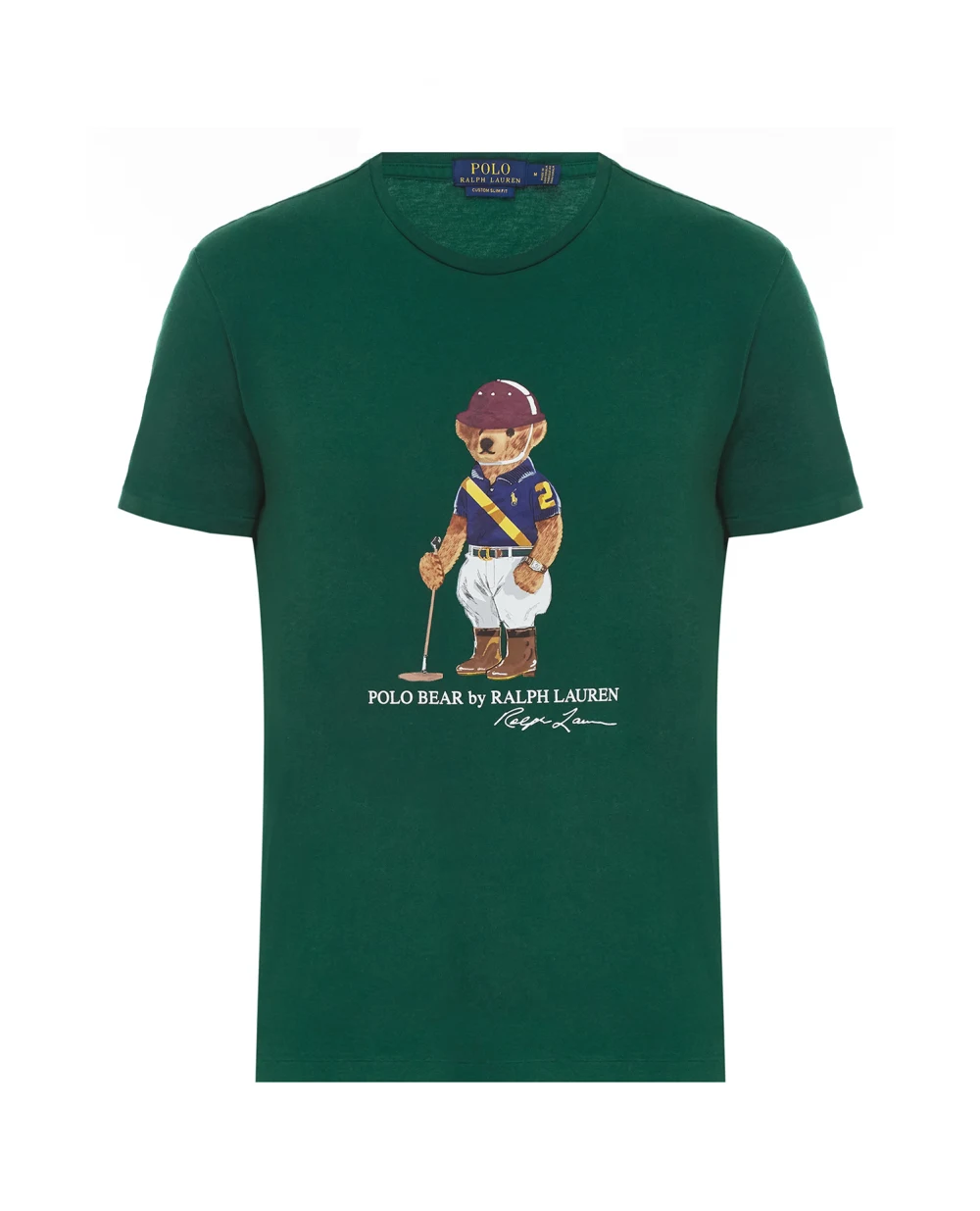 Футболка Polo Ralph Lauren 710803488005, зеленый цвет • Купить в интернет-магазине Kameron