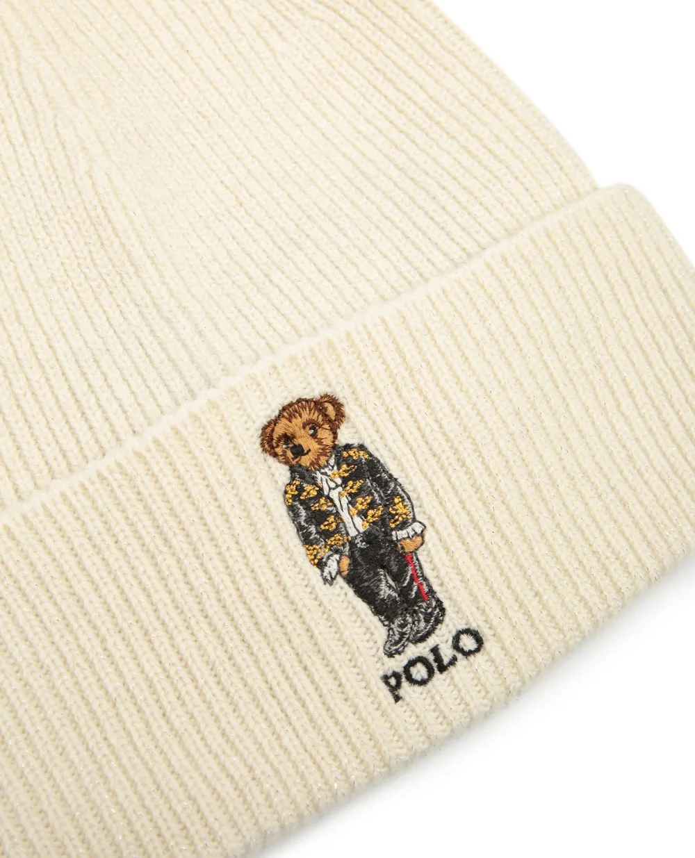 Шерстяная шапка Polo Ralph Lauren 455823302002, белый цвет • Купить в интернет-магазине Kameron