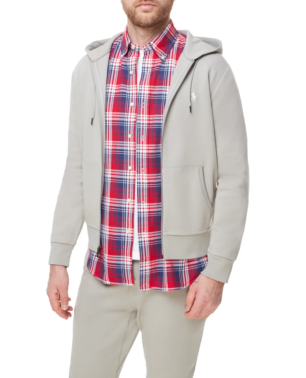 Худи (костюм) Polo Ralph Lauren 710881517021, серый цвет • Купить в интернет-магазине Kameron