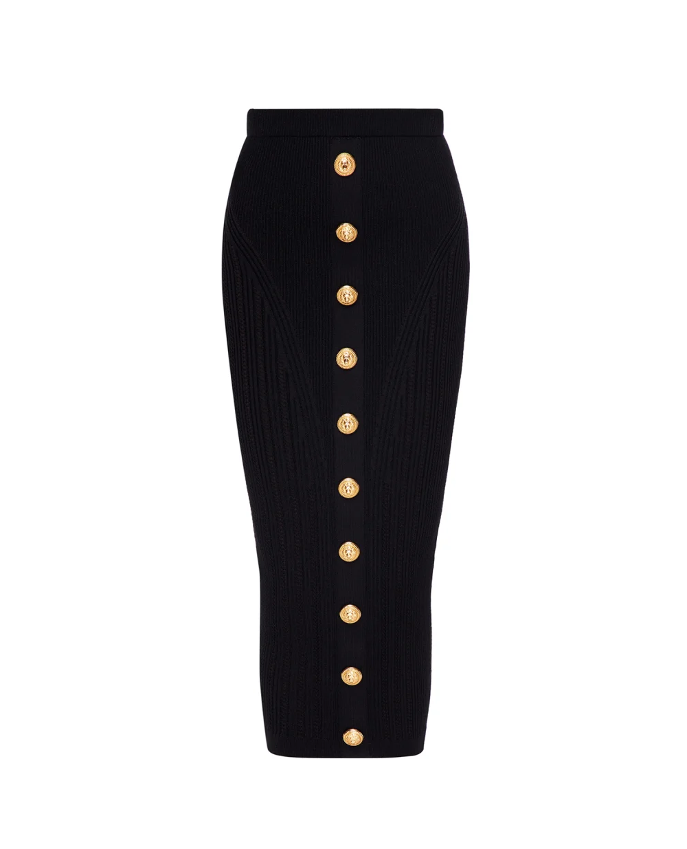 Юбка Balmain AF0LD043KE18, черный цвет • Купить в интернет-магазине Kameron