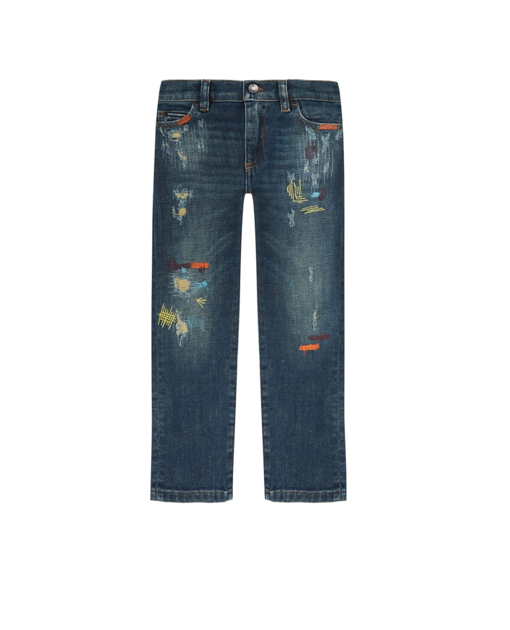 Джинсы Dolce&Gabbana Kids L42F33-LD959-B, синий цвет • Купить в интернет-магазине Kameron