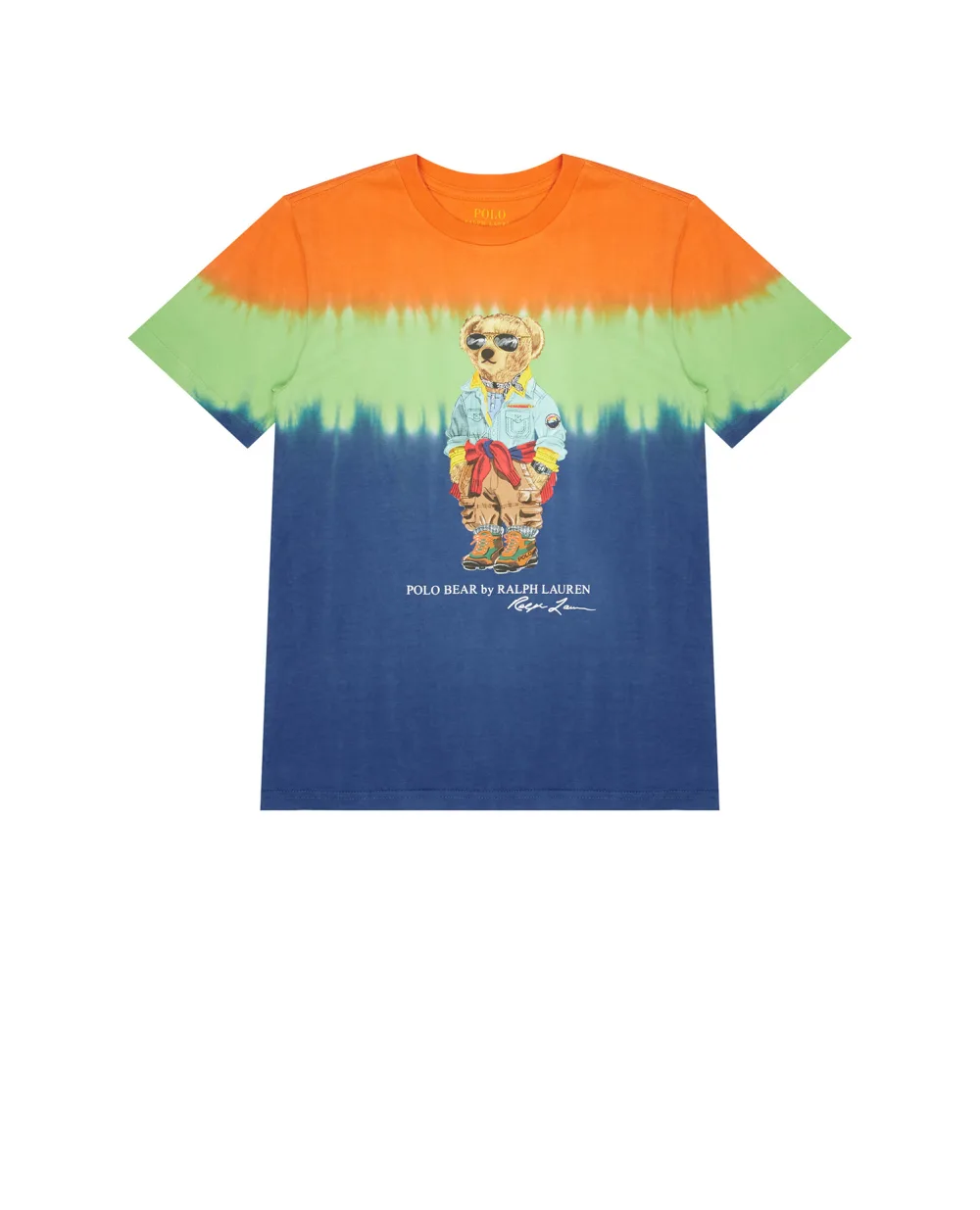 Детская футболка Polo Bear Polo Ralph Lauren Kids 321892363001, синий цвет • Купить в интернет-магазине Kameron