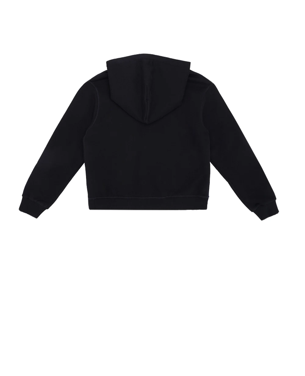 Детское худи Dolce&Gabbana Kids L4JWJK-G7L0H-B, черный цвет • Купить в интернет-магазине Kameron