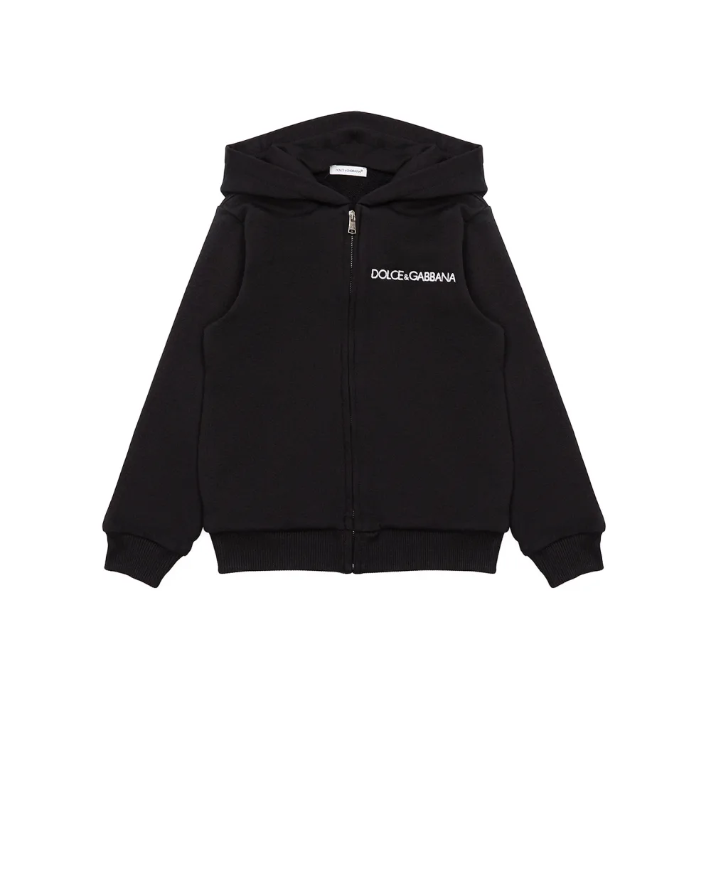 Детская толстовка Dolce&Gabbana Kids L4JW3E-G7SSZ-B, черный цвет • Купить в интернет-магазине Kameron
