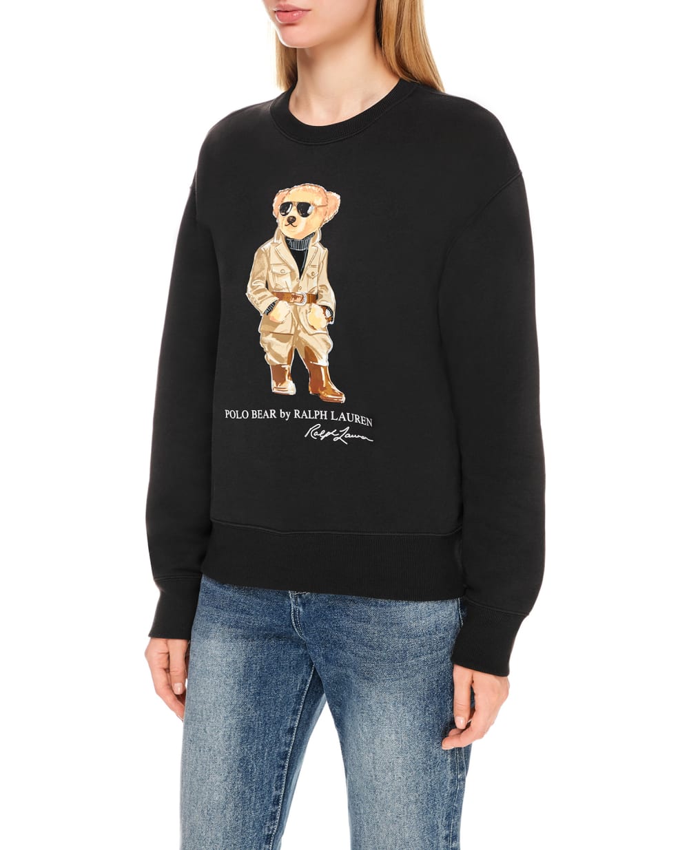 Свитшот Polo Ralph Lauren 211839164001, черный цвет • Купить в интернет-магазине Kameron