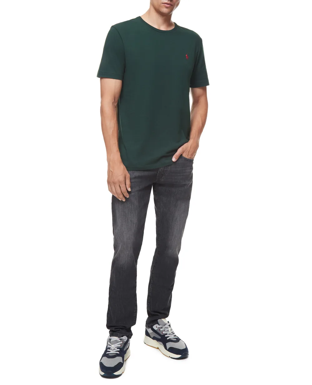 Футболка Polo Ralph Lauren 710671438191, зеленый цвет • Купить в интернет-магазине Kameron
