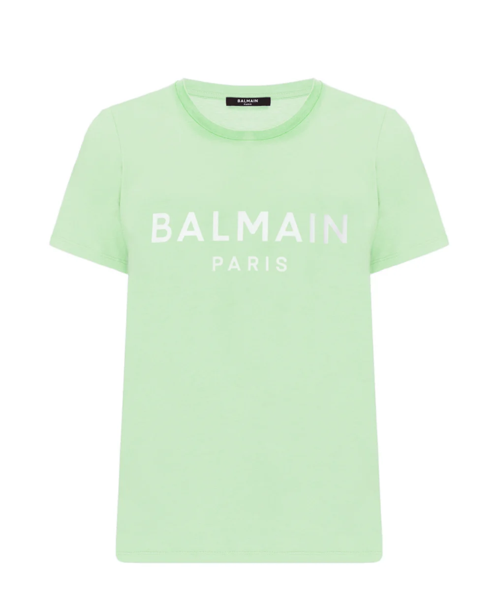 Футболка Balmain VF11350B019, салатовый цвет • Купить в интернет-магазине Kameron
