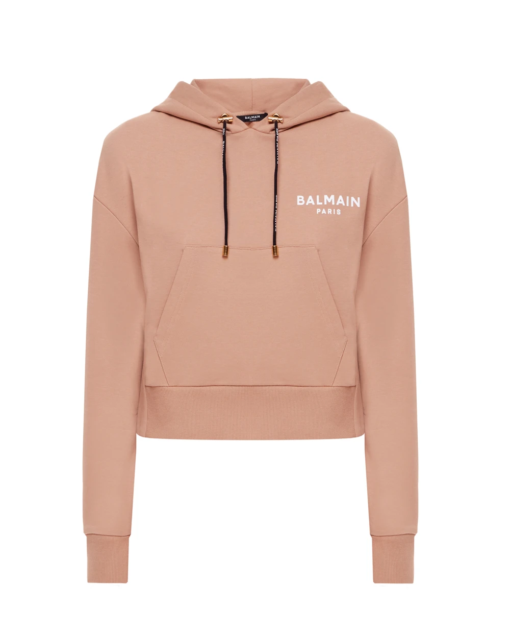 Худи Balmain XF1JP000BB01, бежевый цвет • Купить в интернет-магазине Kameron