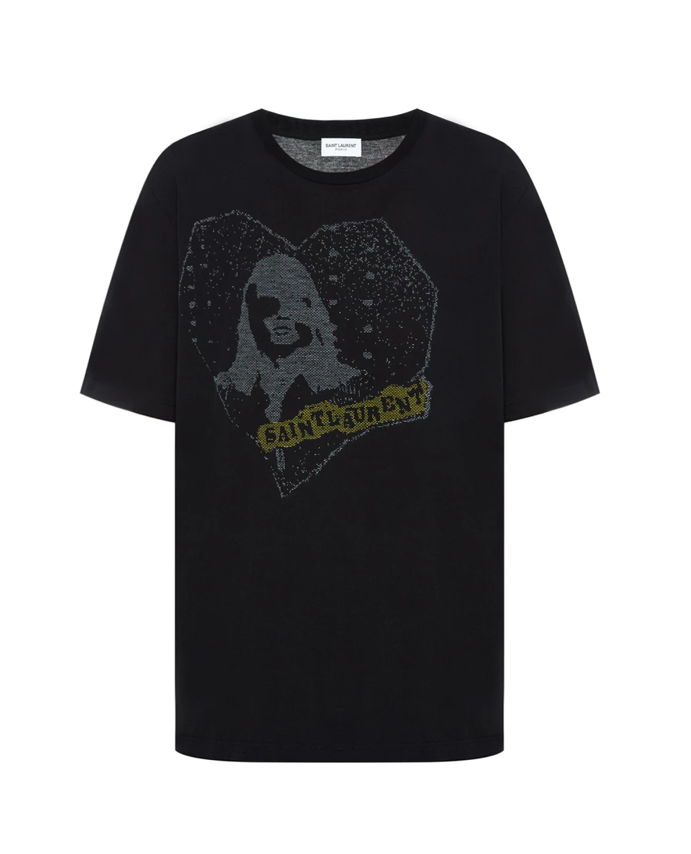 Футболка Saint Laurent 631192-YBUZ2, черный цвет • Купить в интернет-магазине Kameron