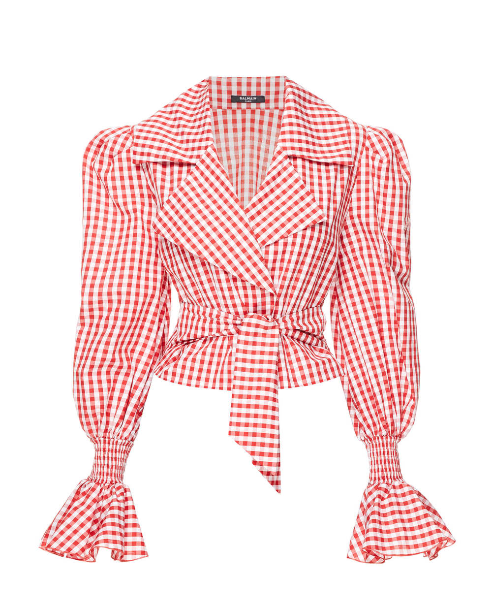 Блуза Balmain VF12699C280, красный цвет • Купить в интернет-магазине Kameron