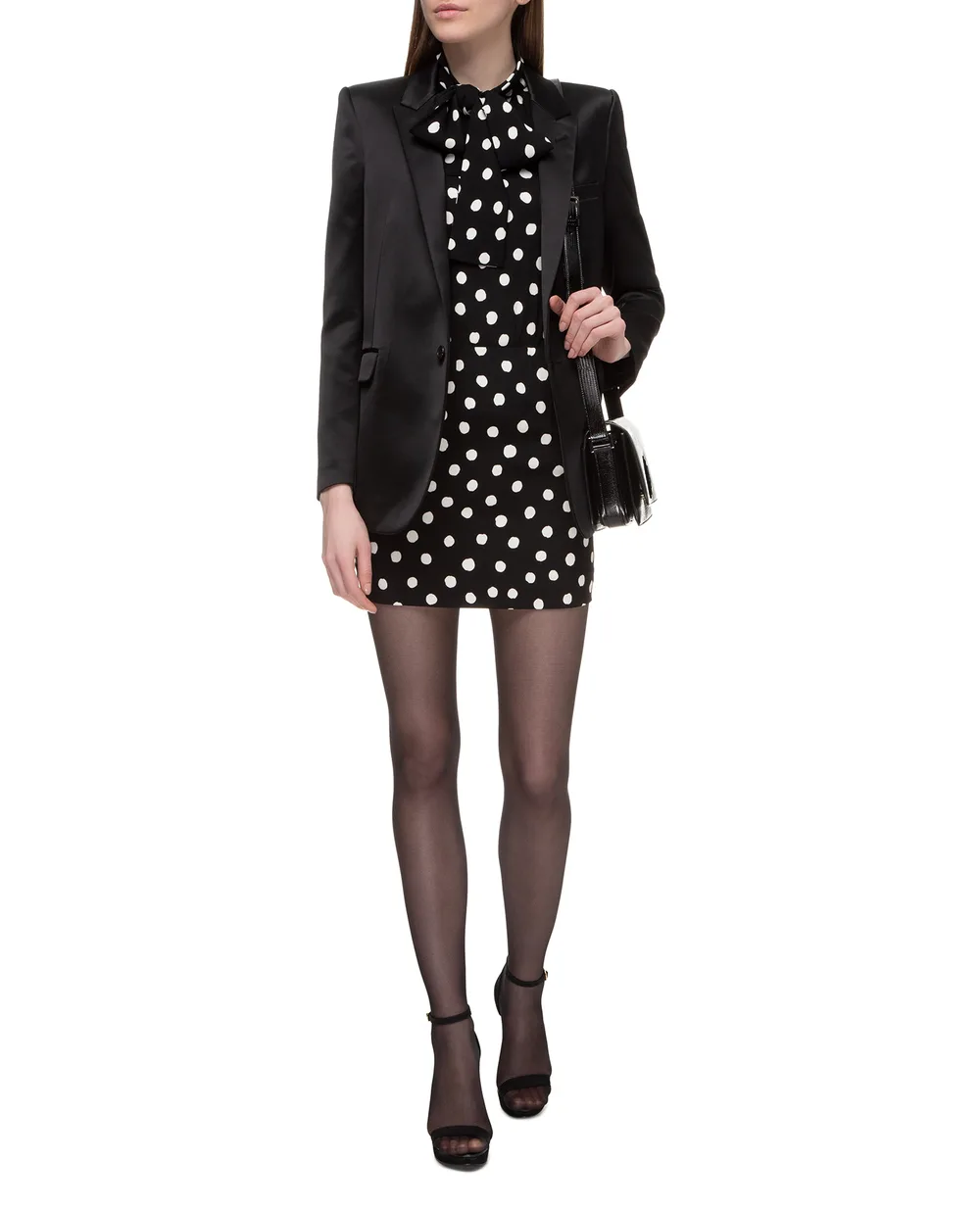 Жакет Saint Laurent 517740-Y145D, черный цвет • Купить в интернет-магазине Kameron