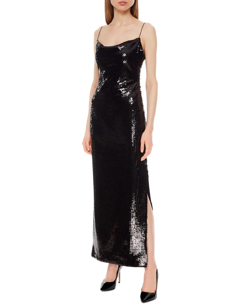 Платье Balmain VF16795X455, черный цвет • Купить в интернет-магазине Kameron