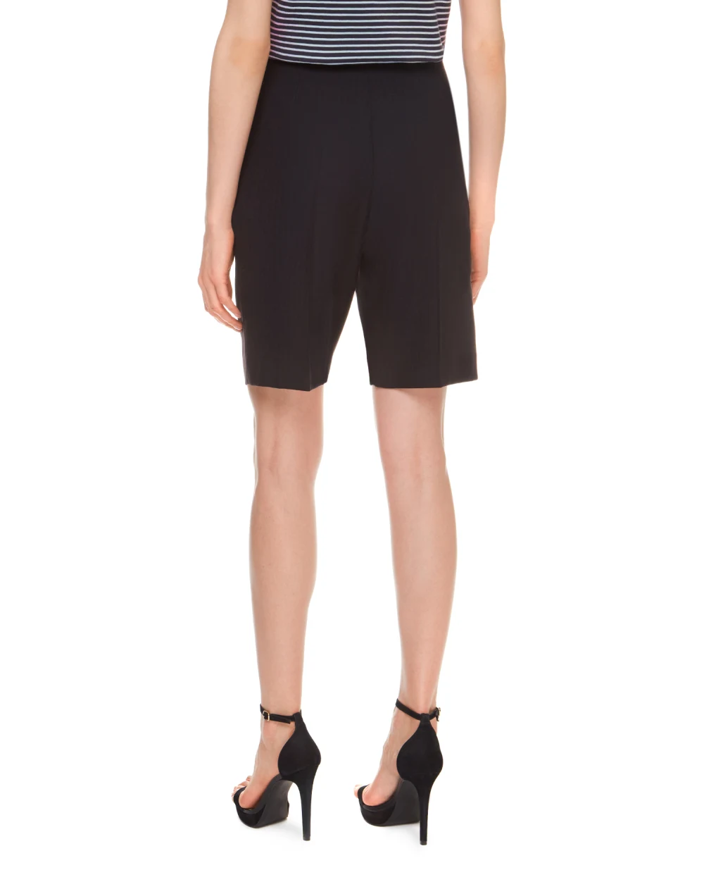 Шорты Saint Laurent 610553-Y5C05, черный цвет • Купить в интернет-магазине Kameron