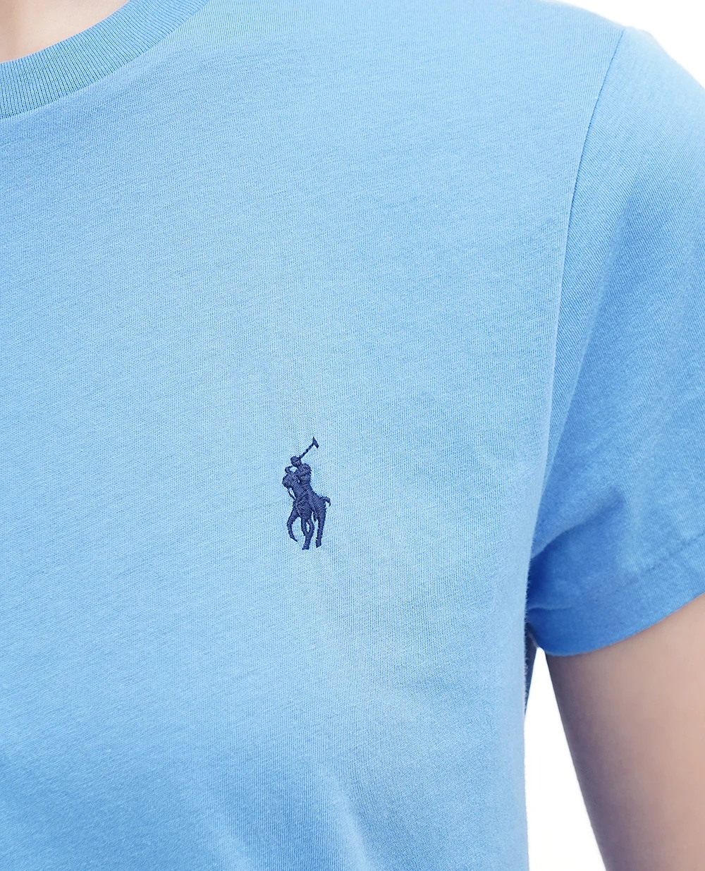 Футболка Polo Ralph Lauren 211898698022, голубой цвет • Купить в интернет-магазине Kameron