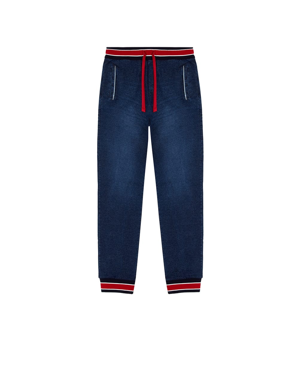 Спортивные брюки Dolce&Gabbana Kids L4JPT0-G7XCO-S, синий цвет • Купить в интернет-магазине Kameron