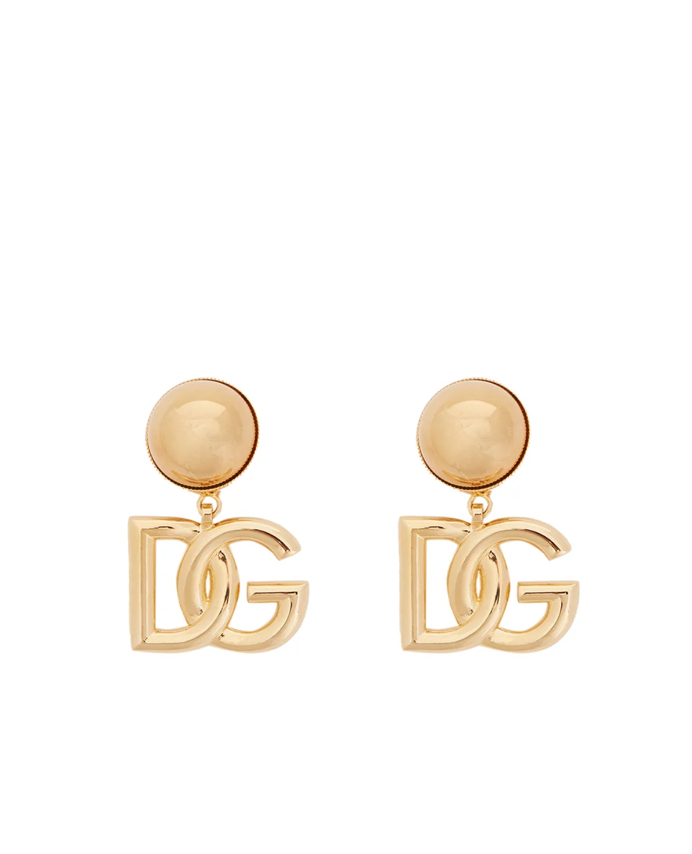 Серьги Dolce&Gabbana WEN6P6-W1111, золотой цвет • Купить в интернет-магазине Kameron