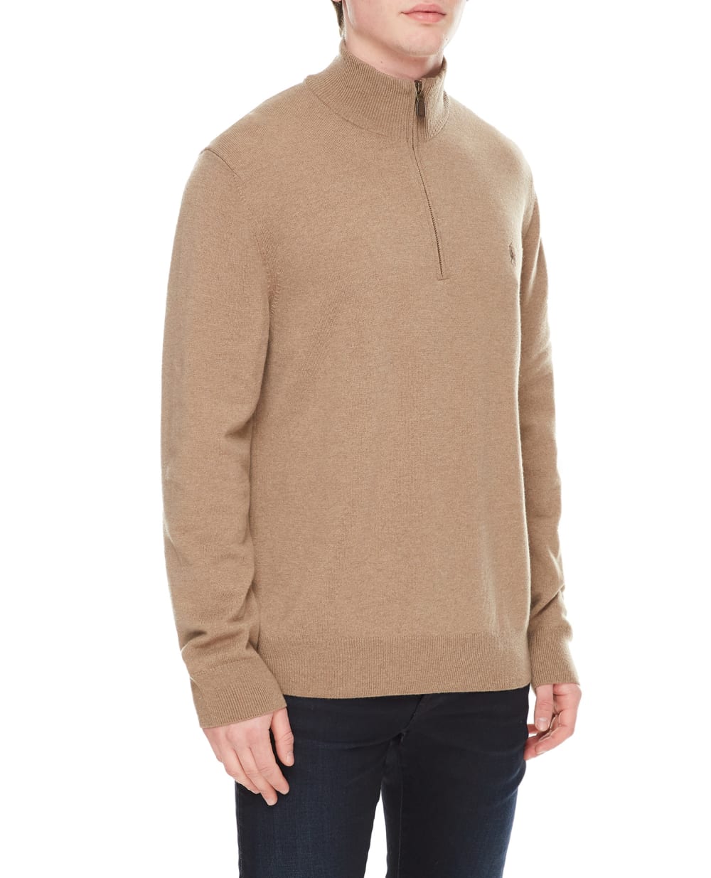 Шерстяная кофта Polo Ralph Lauren 710876756007, коричневый цвет • Купить в интернет-магазине Kameron