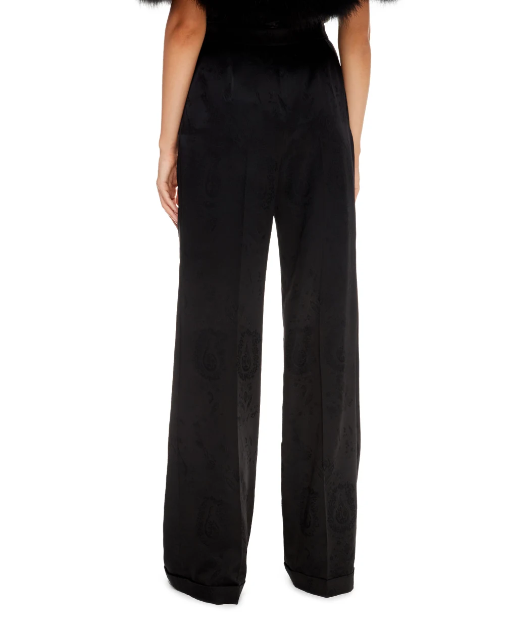 Низ от пижамы Saint Laurent 655046-Y234T, черный цвет • Купить в интернет-магазине Kameron