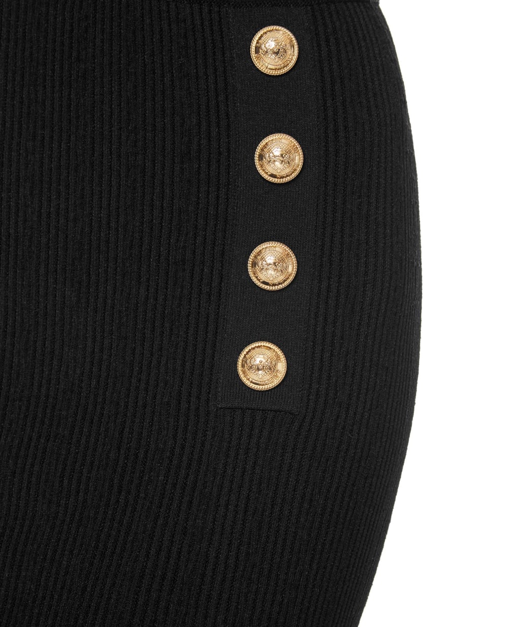 Юбка Balmain WF1LB190K211, черный цвет • Купить в интернет-магазине Kameron