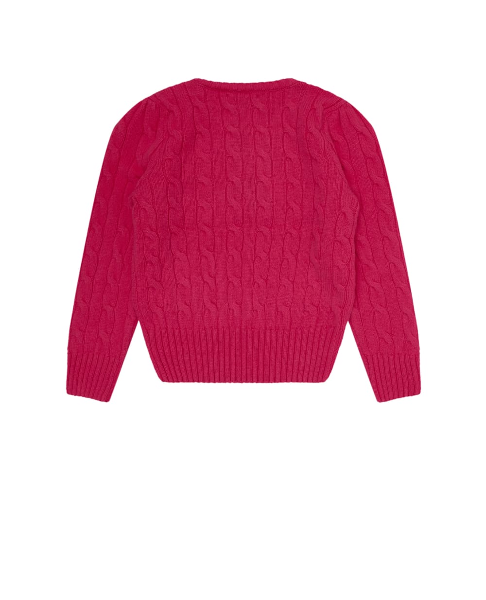 Детский шерстяной свитер Polo Ralph Lauren Kids 312877375002, розовый цвет • Купить в интернет-магазине Kameron