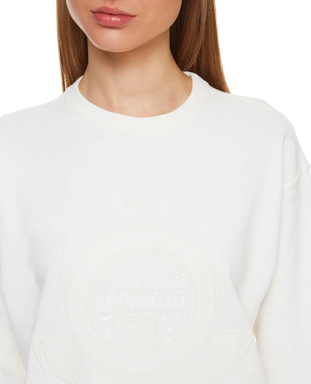 Свитшот Polo Ralph Lauren 211827880001, белый цвет • Купить в интернет-магазине Kameron