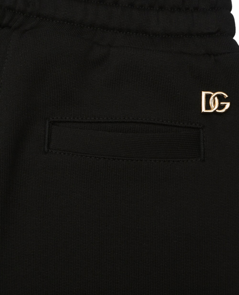 Спортивные брюки Dolce&Gabbana Kids L5JP7T-G7BDM-S, черный цвет • Купить в интернет-магазине Kameron