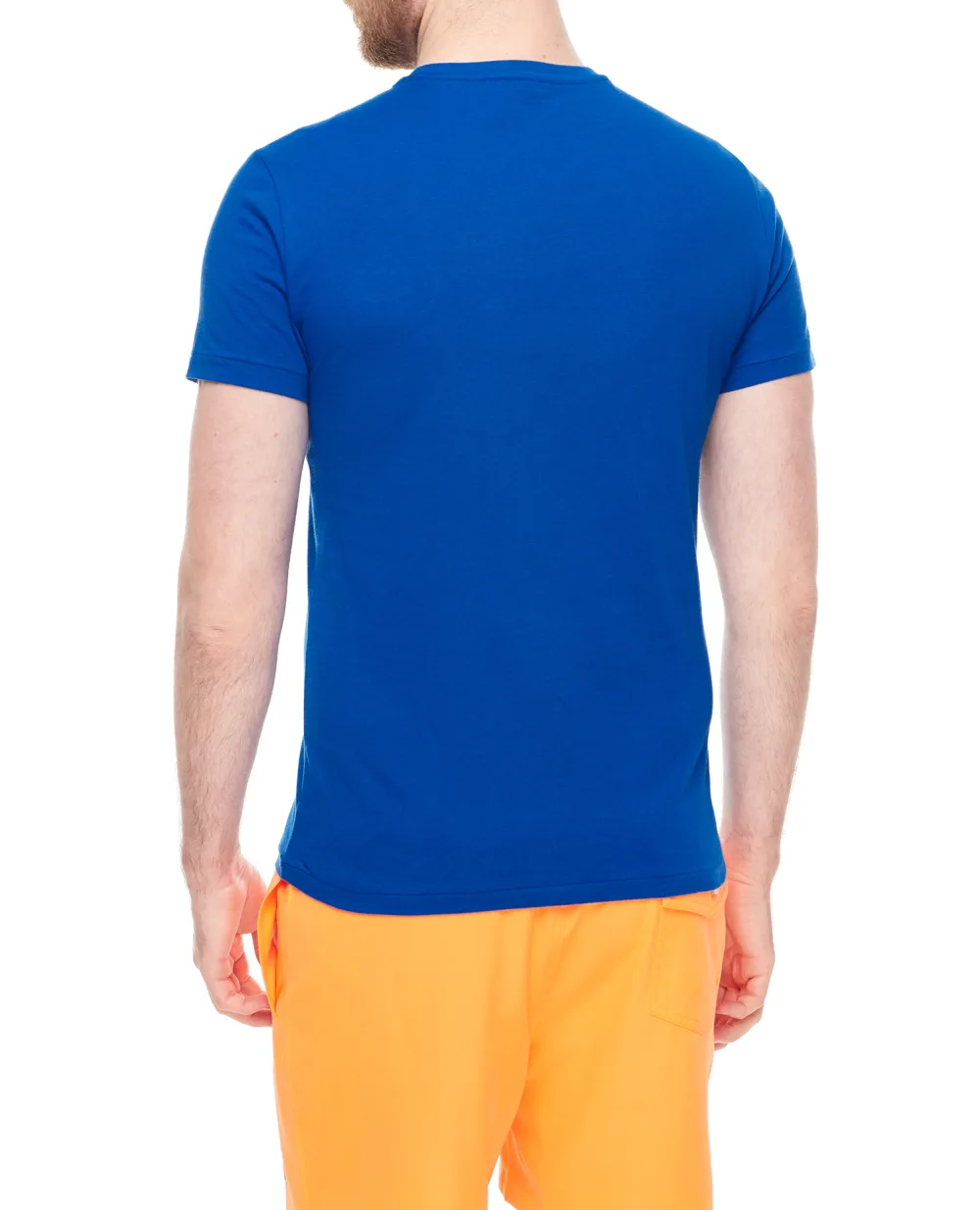 Футболка Polo Ralph Lauren 710671438210, синий цвет • Купить в интернет-магазине Kameron