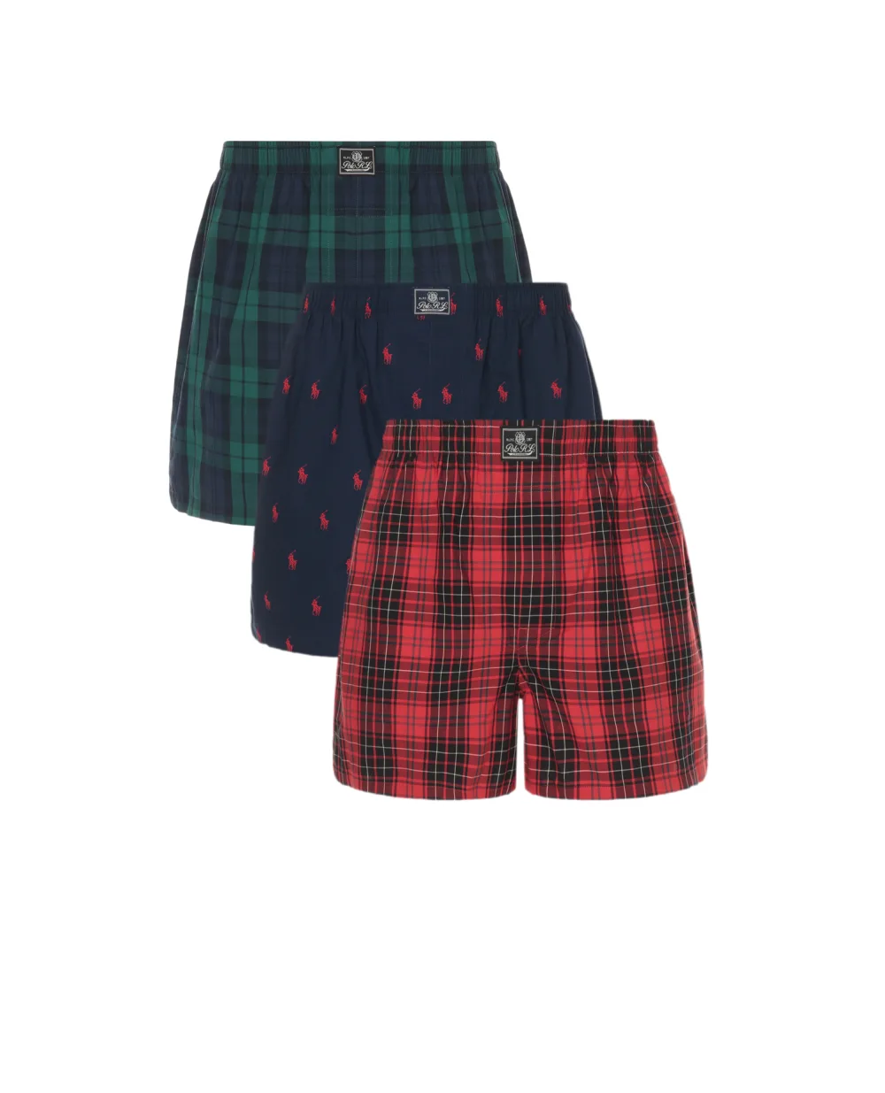 Боксеры (3 шт) Polo Ralph Lauren 714784458009, разноцветный цвет • Купить в интернет-магазине Kameron