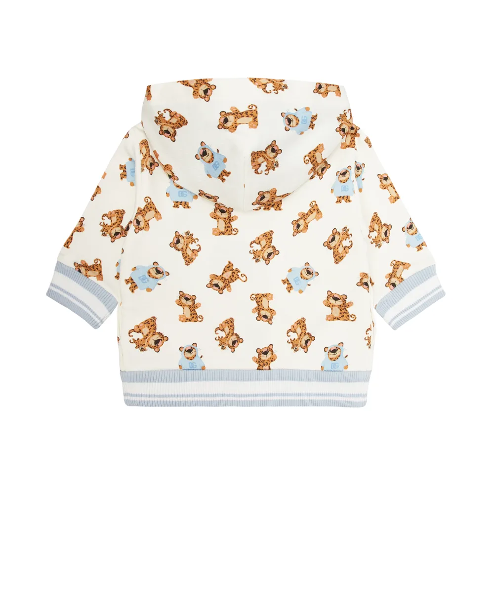 Детское худи (костюм) Dolce&Gabbana Kids L1JWFT-G7GXO, белый цвет • Купить в интернет-магазине Kameron