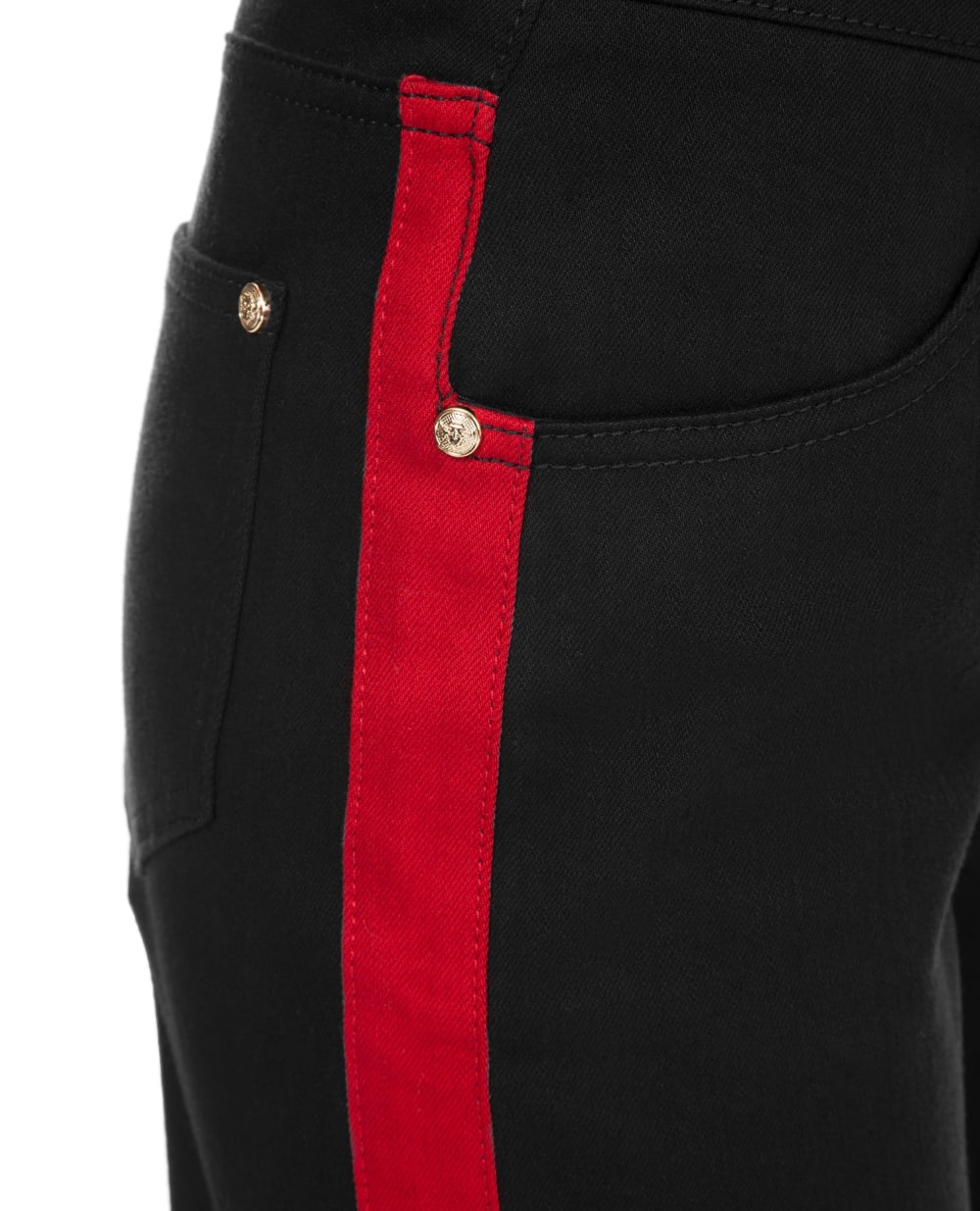 Брюки Balmain 145481-124K, черный цвет • Купить в интернет-магазине Kameron