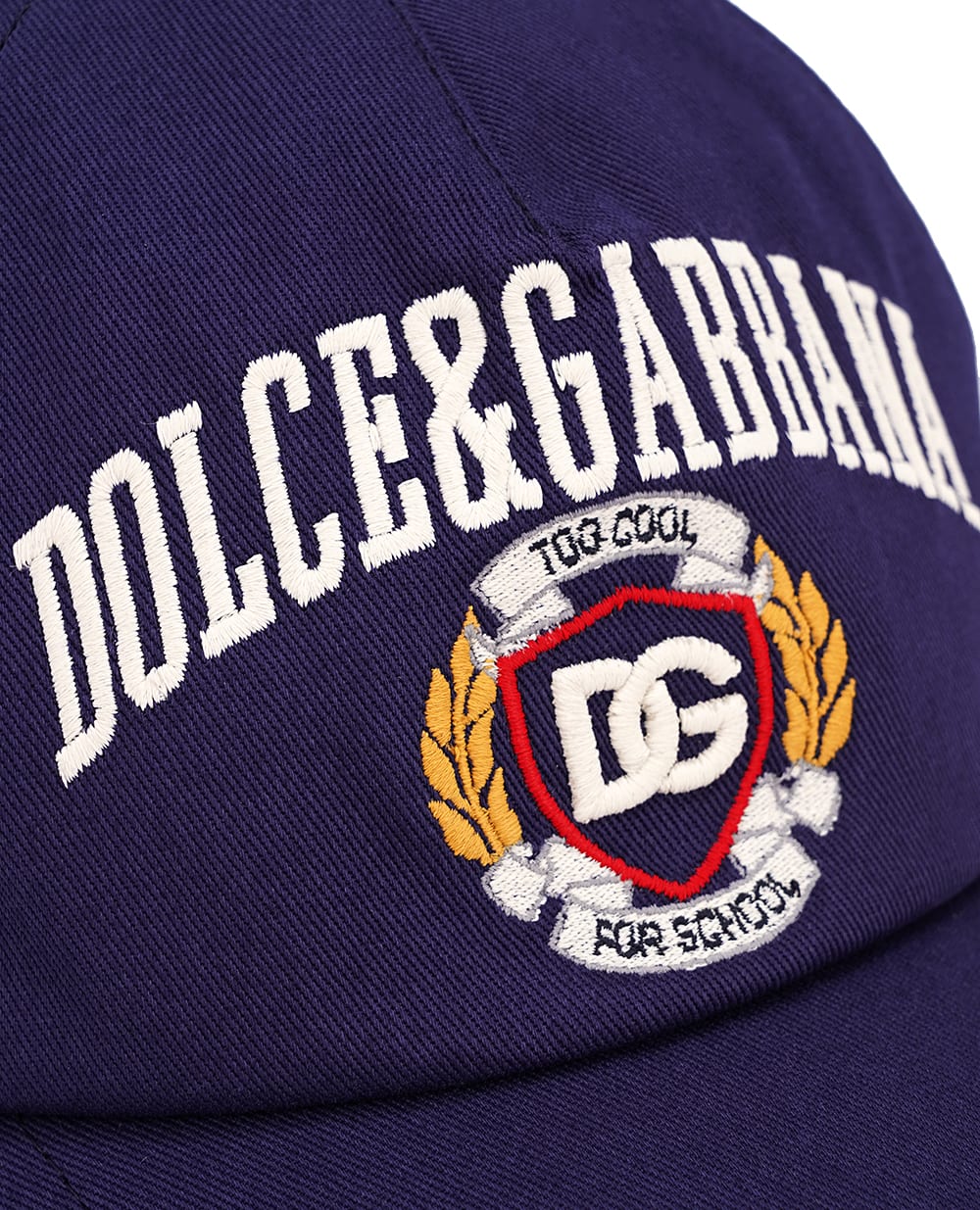 Дитяча бейсболка Dolce&Gabbana LB4H80-G7NOQ, синій колір • Купити в інтернет-магазині Kameron