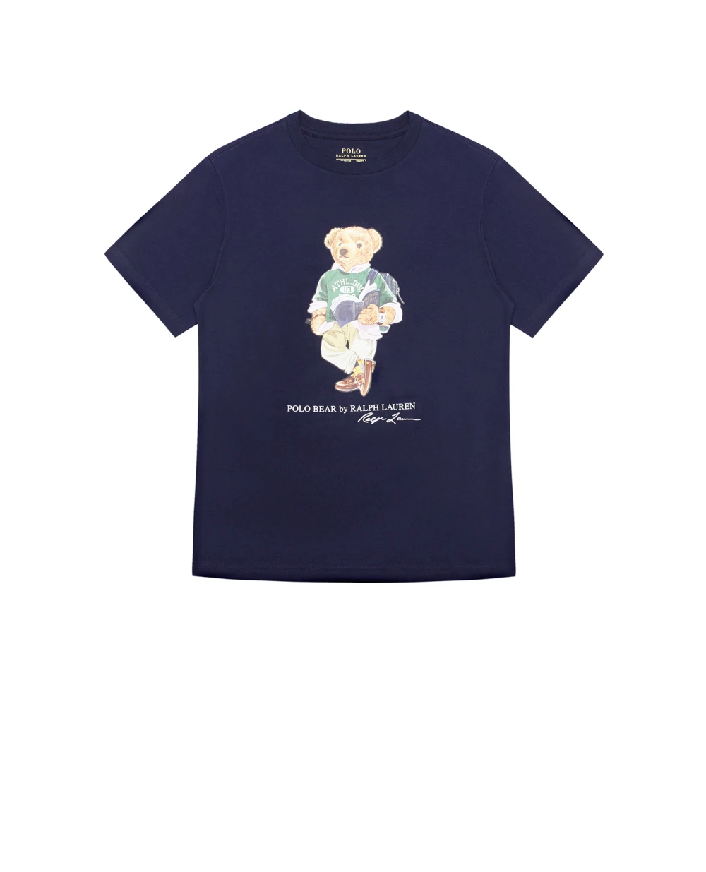 Детская футболка Polo Bear Polo Ralph Lauren Kids 321853828004, синий цвет • Купить в интернет-магазине Kameron