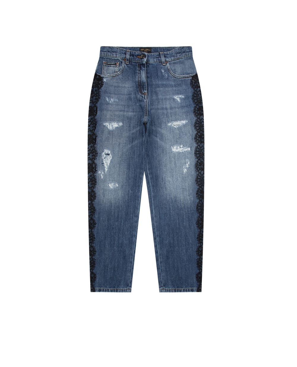 Детские джинсы Dolce&Gabbana Kids L52F61-LDB16-B, синий цвет • Купить в интернет-магазине Kameron