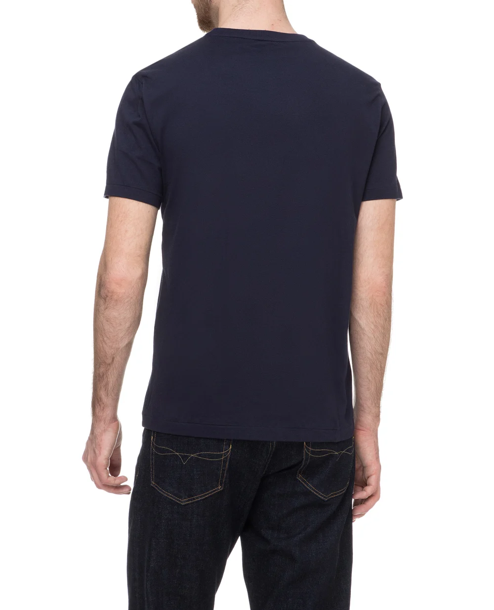 Футболка Polo Ralph Lauren 710680785004, темно-синій колір • Купити в інтернет-магазині Kameron