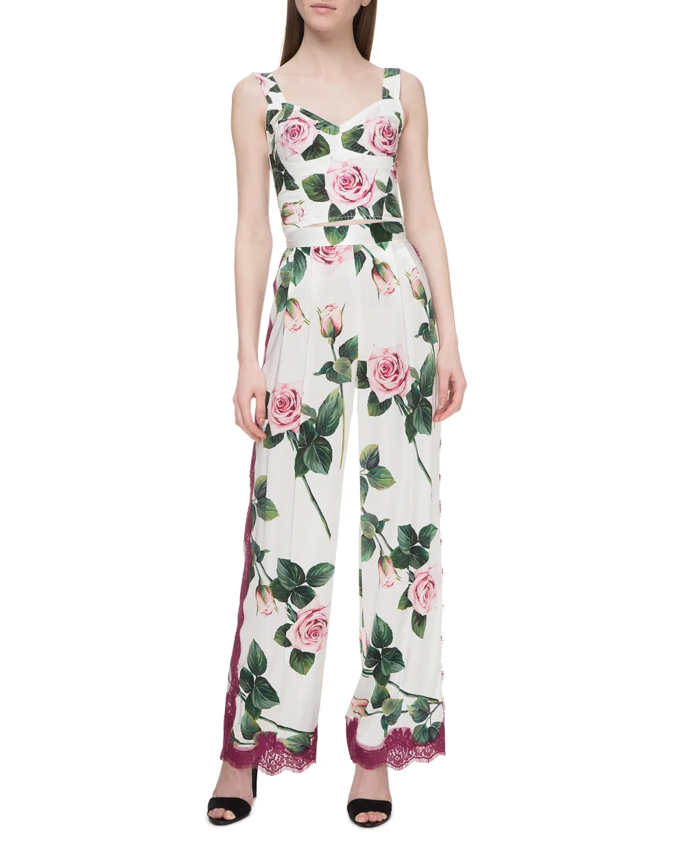 Пижамные брюки Dolce&Gabbana FTBMYT-FSAZE, розовый цвет • Купить в интернет-магазине Kameron