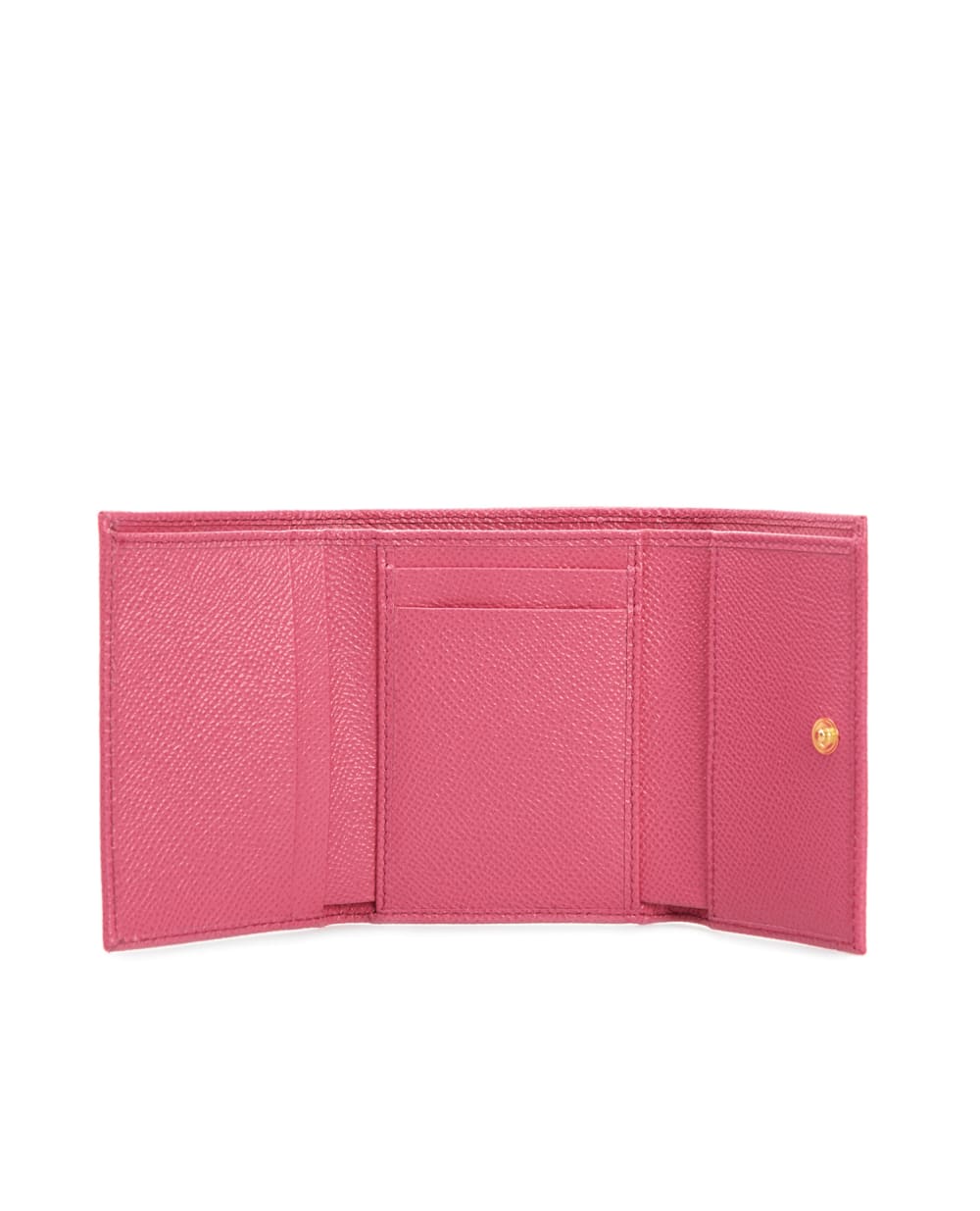 Кожаный кошелек Dolce&Gabbana BI0770-A1001, розовый цвет • Купить в интернет-магазине Kameron