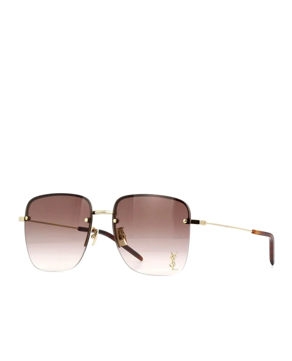 Солнцезащитные очки Saint Laurent SL 312 M-008, золотой цвет • Купить в интернет-магазине Kameron
