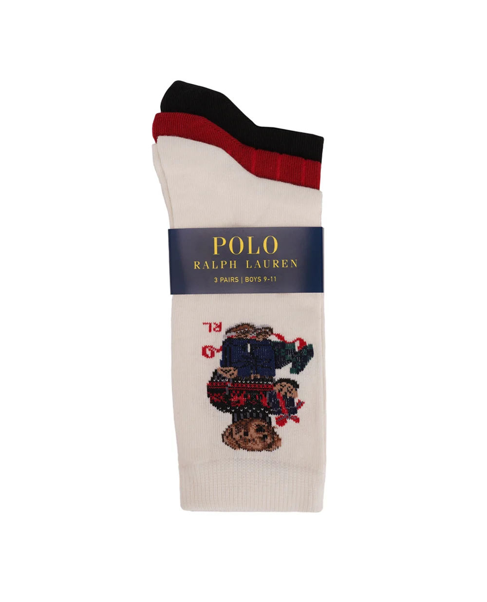 Детские носки Polo Bear (3 пары) Polo Ralph Lauren Kids 444927580001, разноцветный цвет • Купить в интернет-магазине Kameron