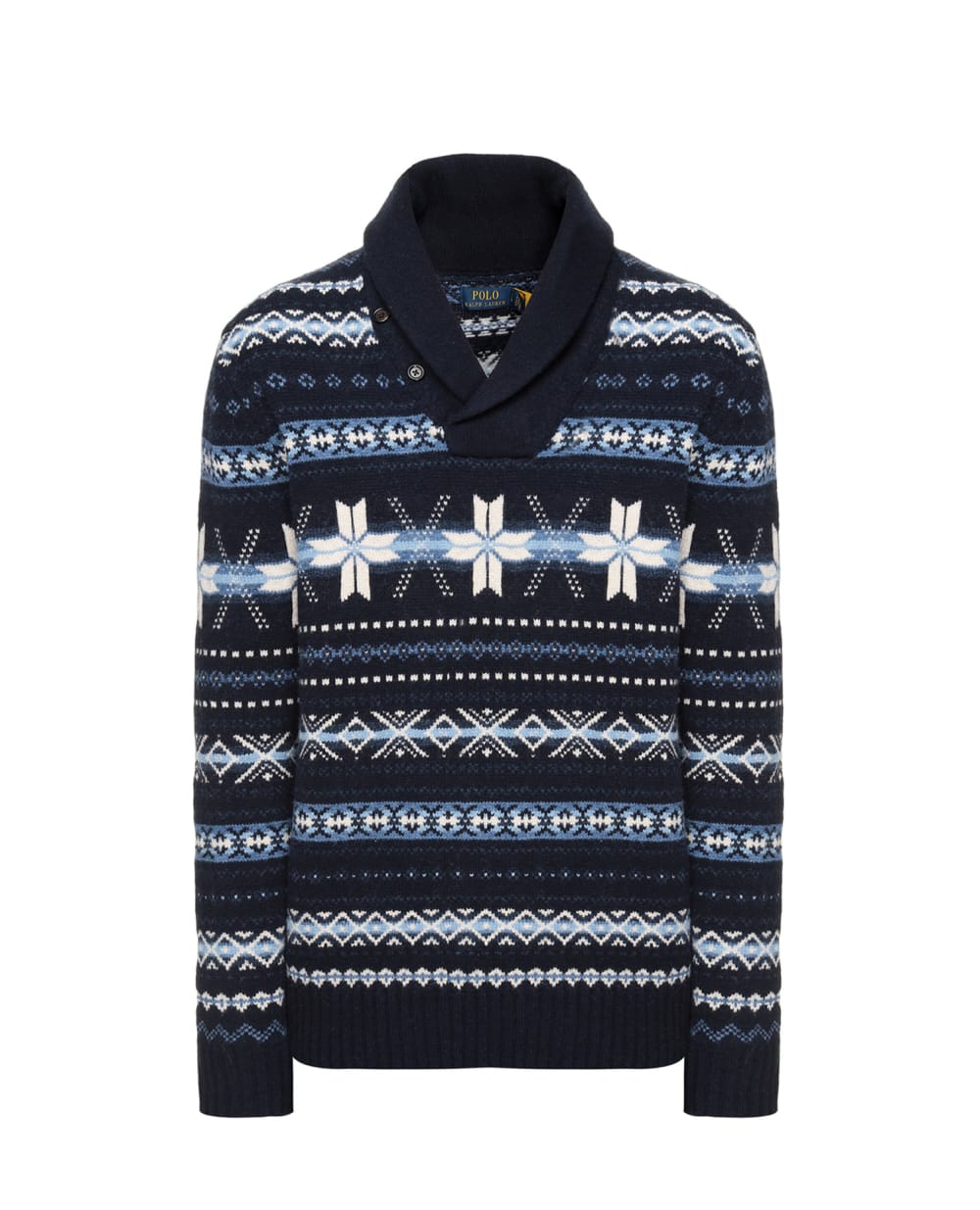 Шерстяной свитер Polo Ralph Lauren 710853199001, синий цвет • Купить в интернет-магазине Kameron