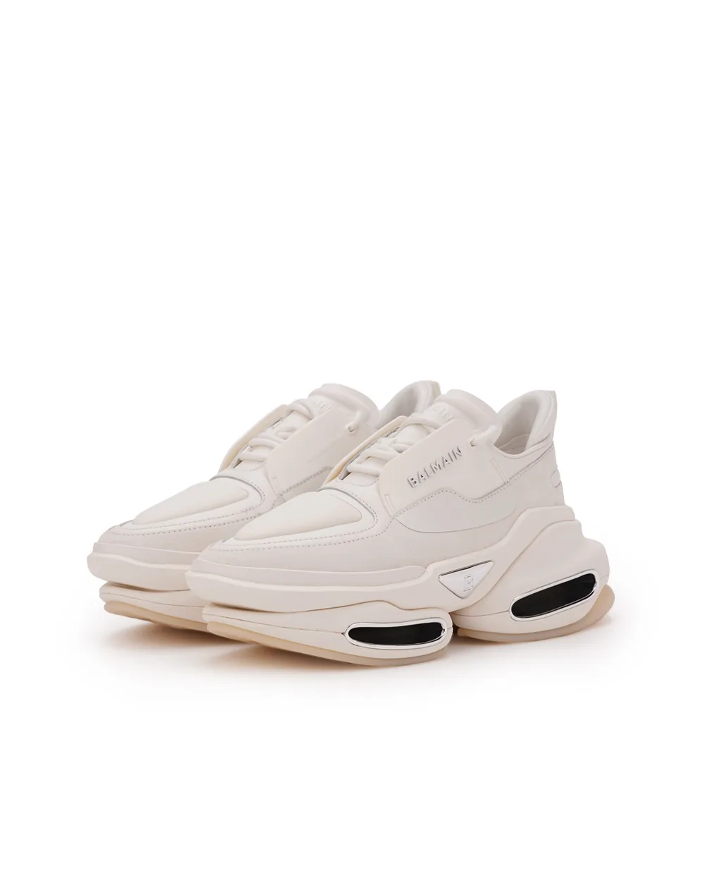 Кроссовки B-Bold Low Balmain BM1VI277TRPN, белый цвет • Купить в интернет-магазине Kameron