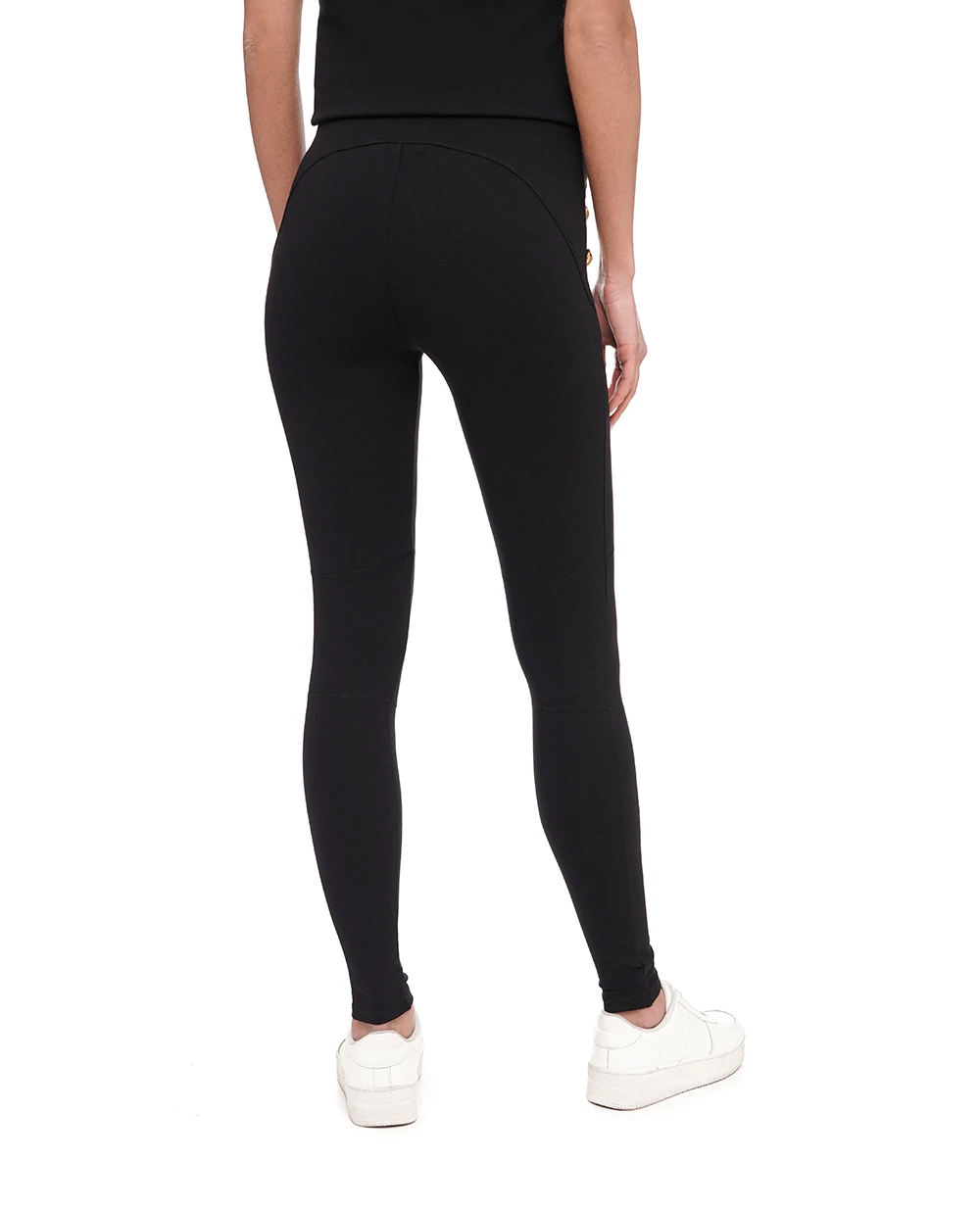 Леггинсы Balmain DF1OC036JH30, черный цвет • Купить в интернет-магазине Kameron