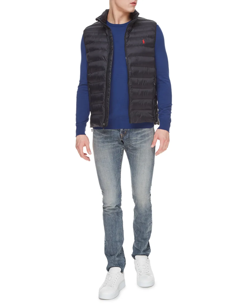 Жилет Polo Ralph Lauren 710810898012, чорний колір • Купити в інтернет-магазині Kameron
