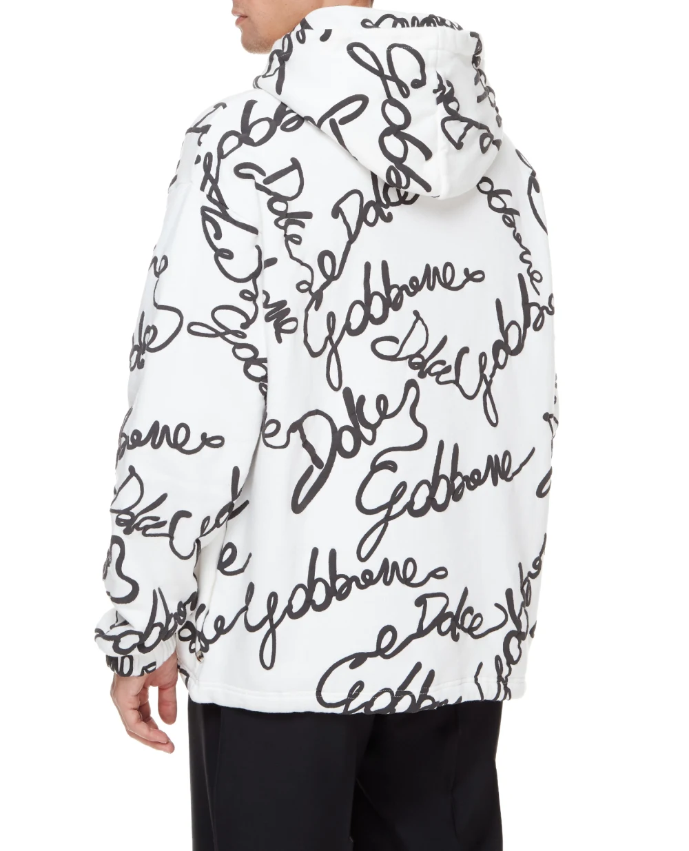 Худи Dolce&Gabbana G9VU9T-FU77G, белый цвет • Купить в интернет-магазине Kameron