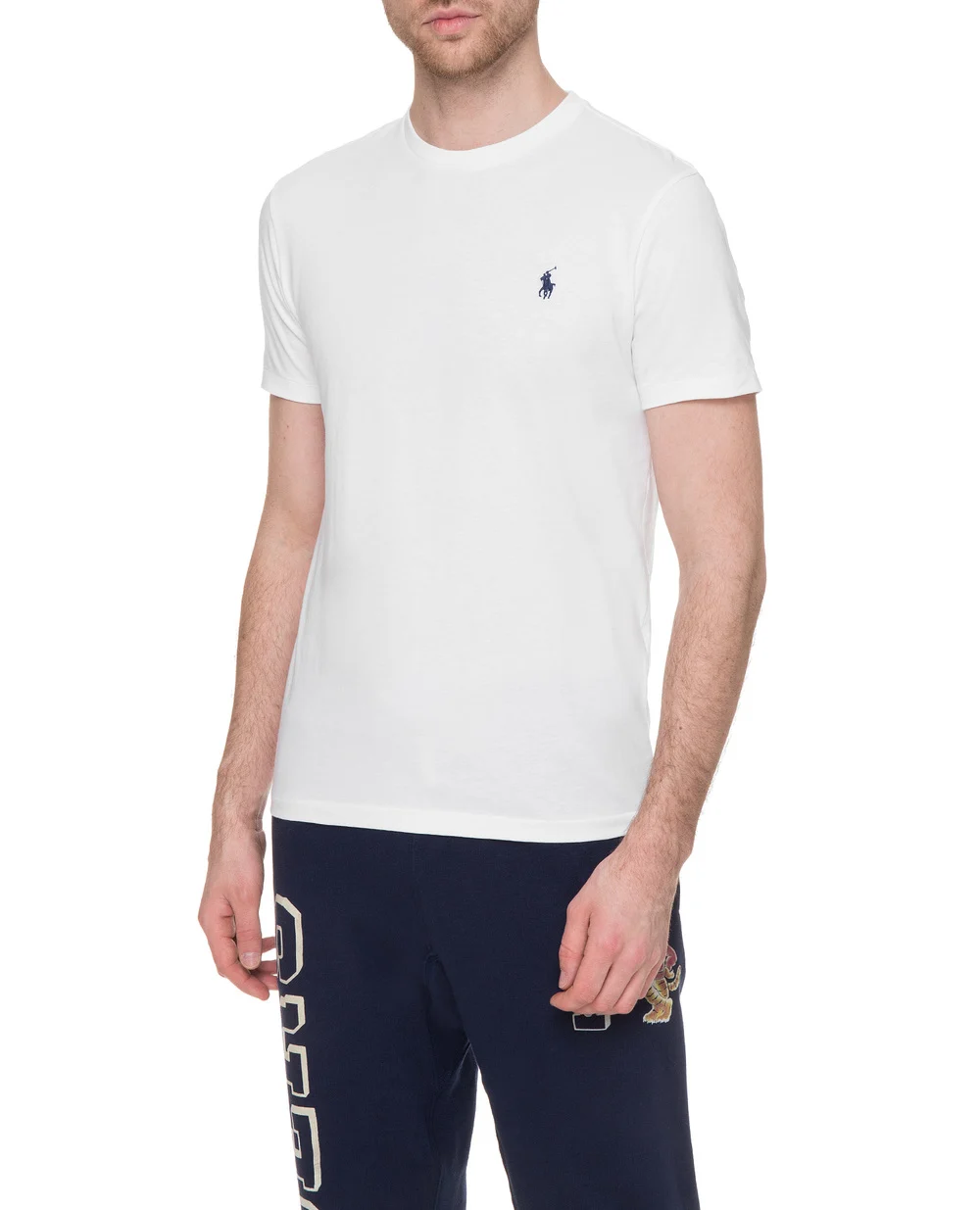 Футболка Polo Ralph Lauren 710680785003, белый цвет • Купить в интернет-магазине Kameron
